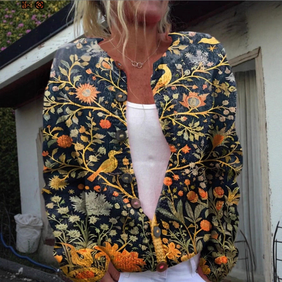 Rachel | Vintage Floral Cardigan Sweater (kopie)